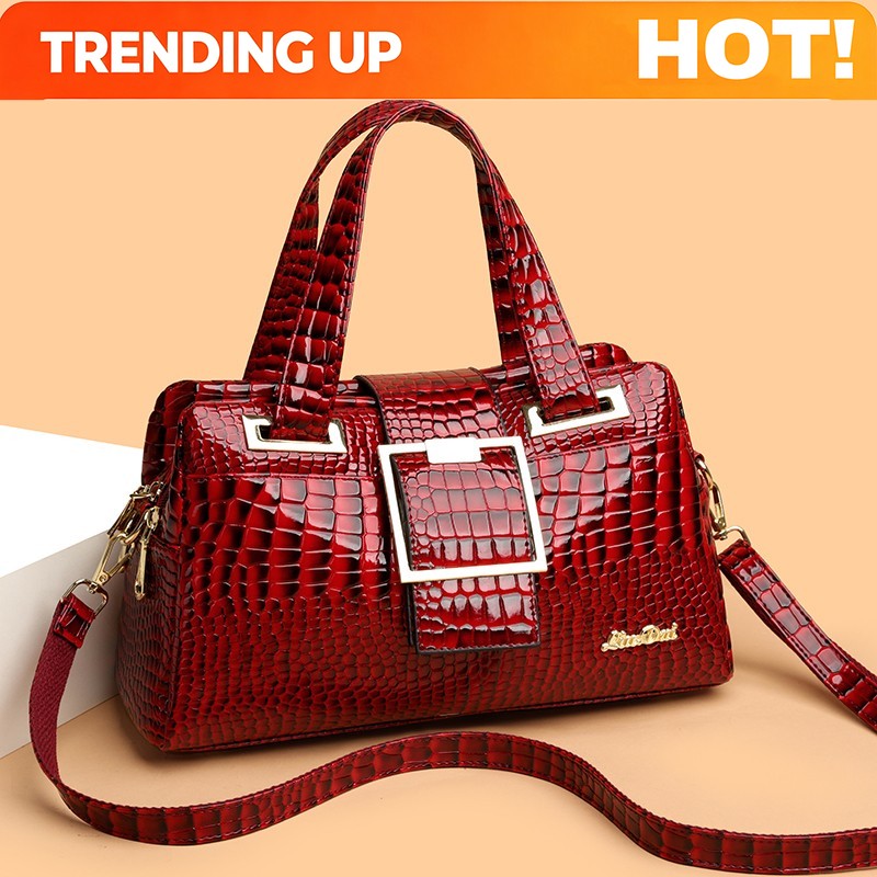 Luxury Bags Of 2026 - Luxe handtas met krokodillenprint, hot seller,