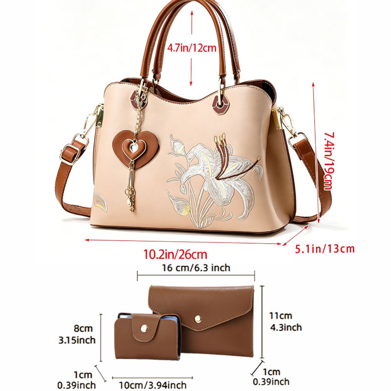 Chinees-geïnspireerde geborduu - Luxury Bags For You recensie en prijs