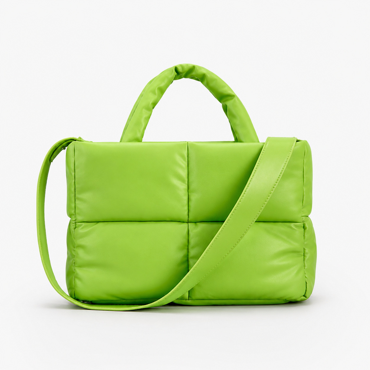 Modieuze gewatteerde tote bag, - Luxury Bags Of 2026 recensie en prijs