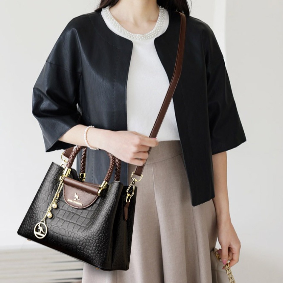 Geweven handvat Echt merk Hoge - Luxury Tote Bags With Zipper recensie en prijs