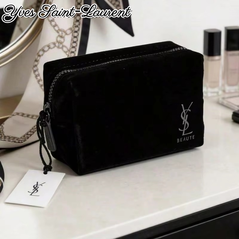 YSL-stijl zwarte bedrukte cosm - Luxury Bags Ysl recensie en prijs