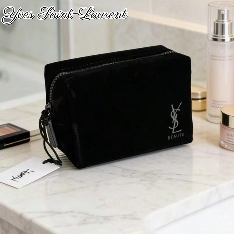 YSL-stijl zwarte bedrukte cosm - Luxury Bags Ysl recensie en prijs