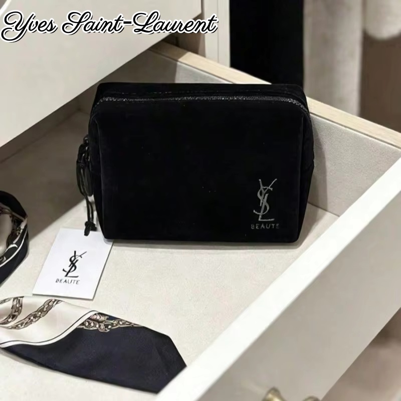 YSL-stijl zwarte bedrukte cosm - Luxury Bags Ysl recensie en prijs